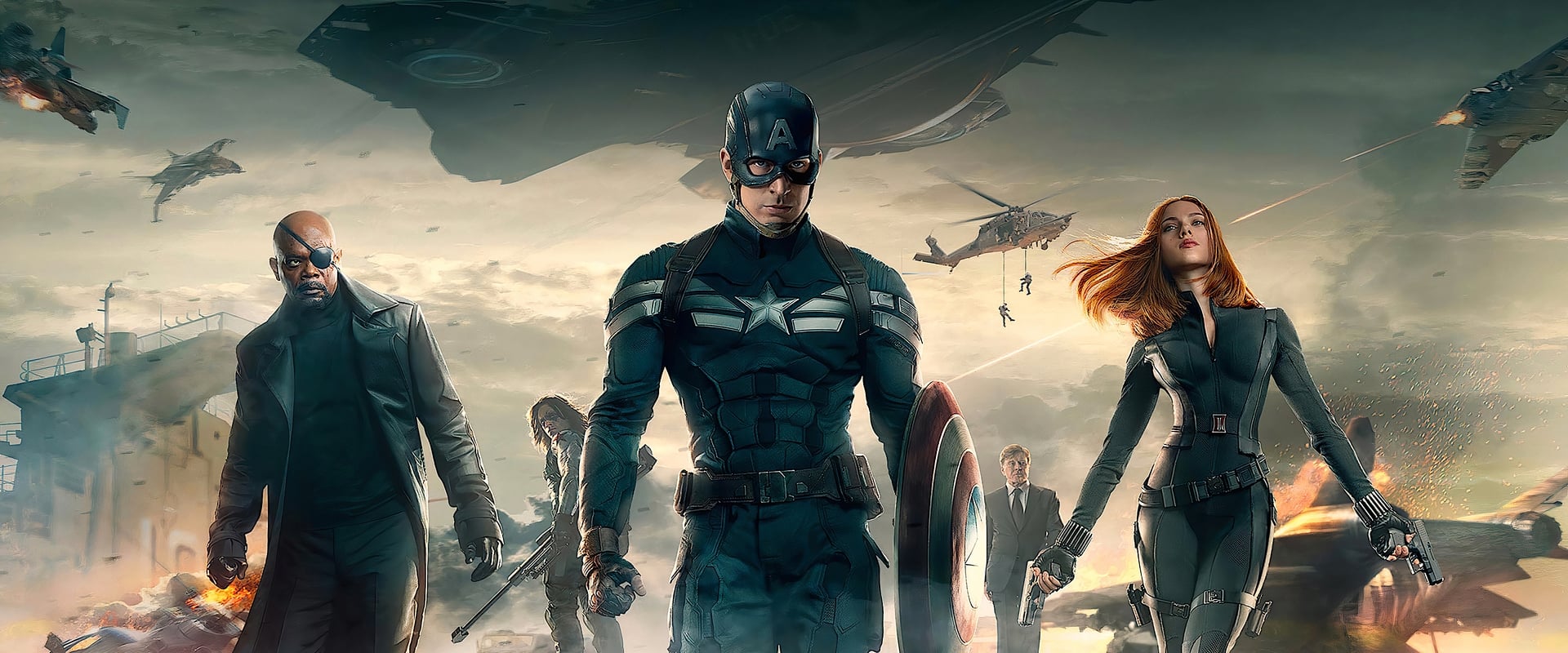 دانلود فیلم Captain America: The Winter Soldier 2014 (کاپیتان آمریکا: سرباز زمستان 2014) بدون سانسور با زیرنویس فارسی
