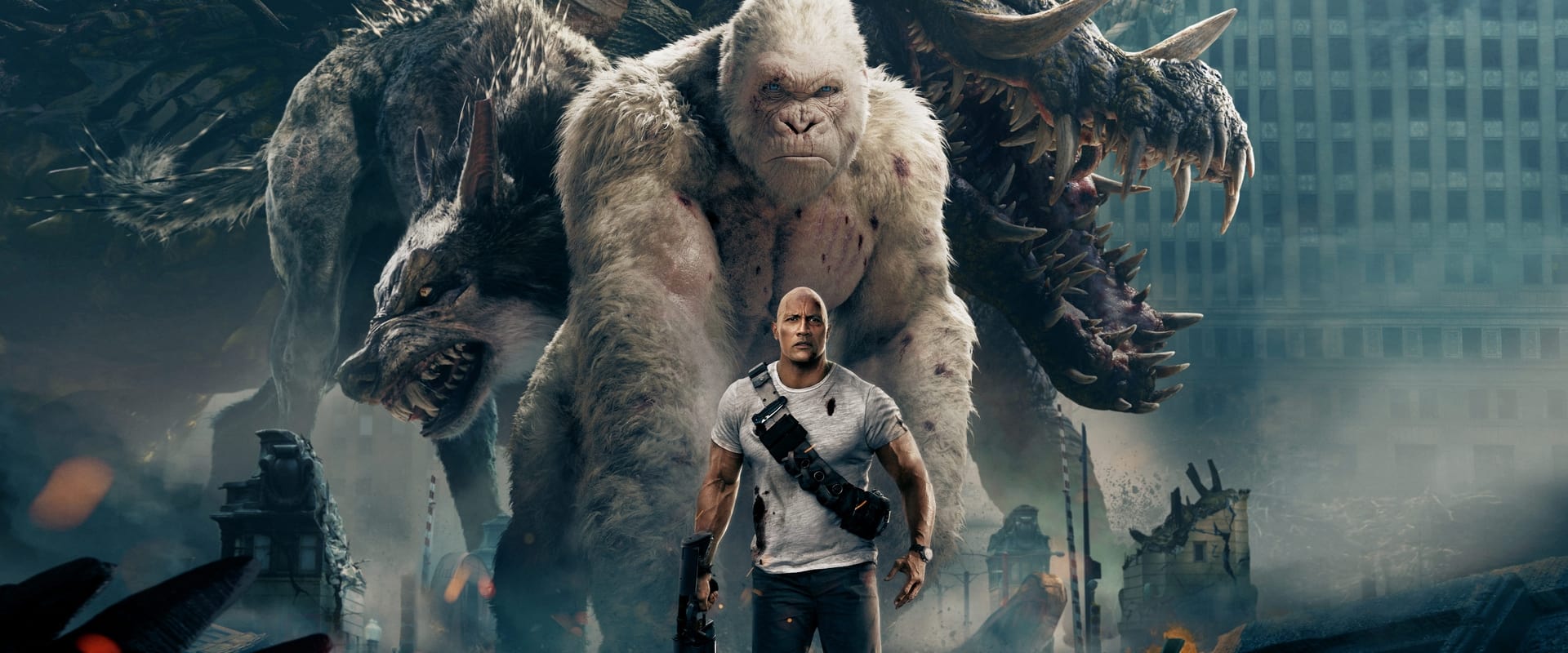 دانلود فیلم Rampage 2018 (رمپیج 2018) بدون سانسور با زیرنویس فارسی