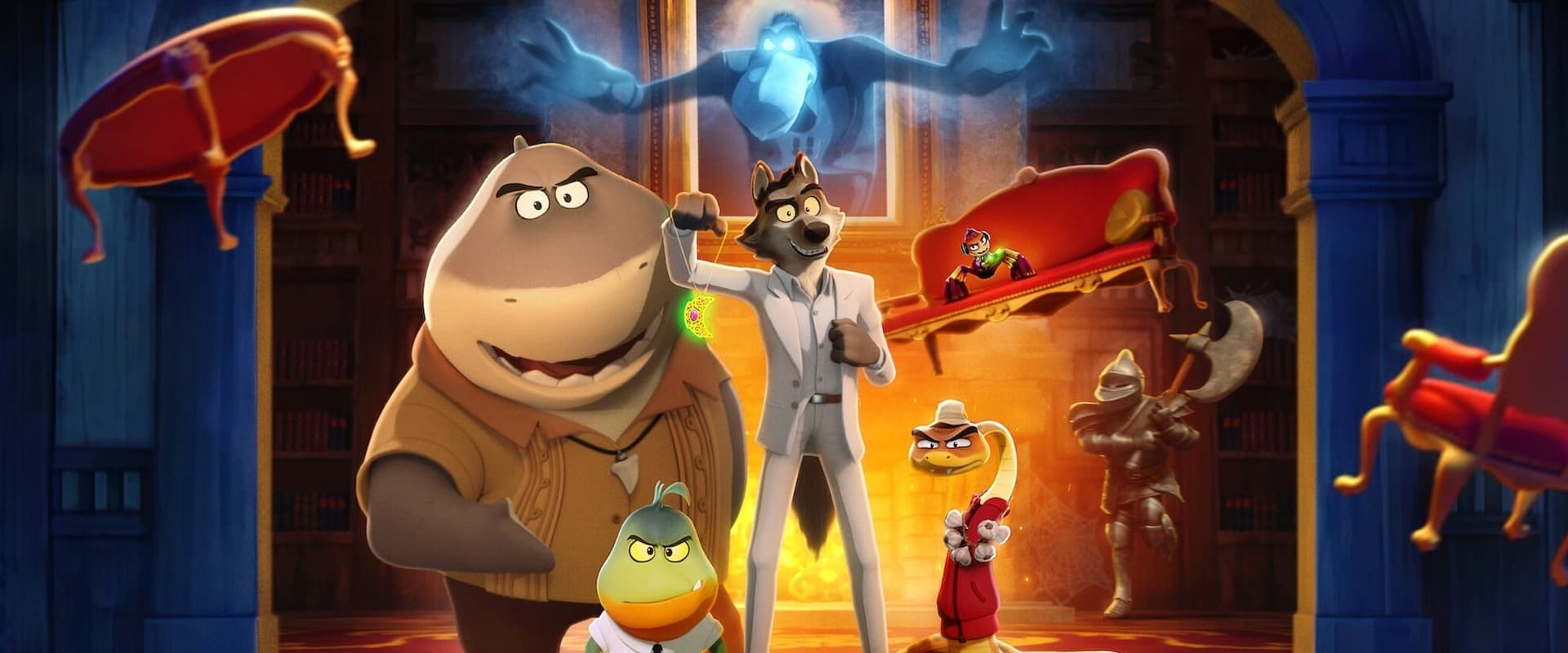 دانلود انیمیشن The Bad Guys: Haunted Heist 2024 (بچه های بد: سرقت تسخیر شده 2024) بدون سانسور با زیرنویس فارسی