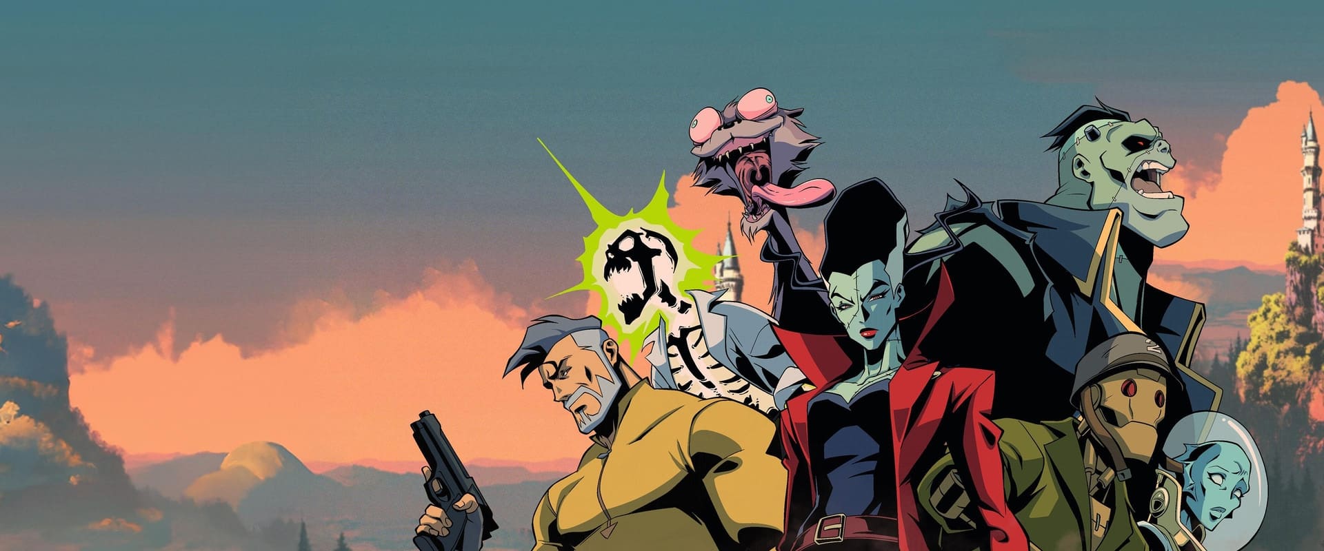 دانلود انیمیشن Creature Commandos (کماندوهای هیولایی 2024–) بدون سانسور با زیرنویس فارسی