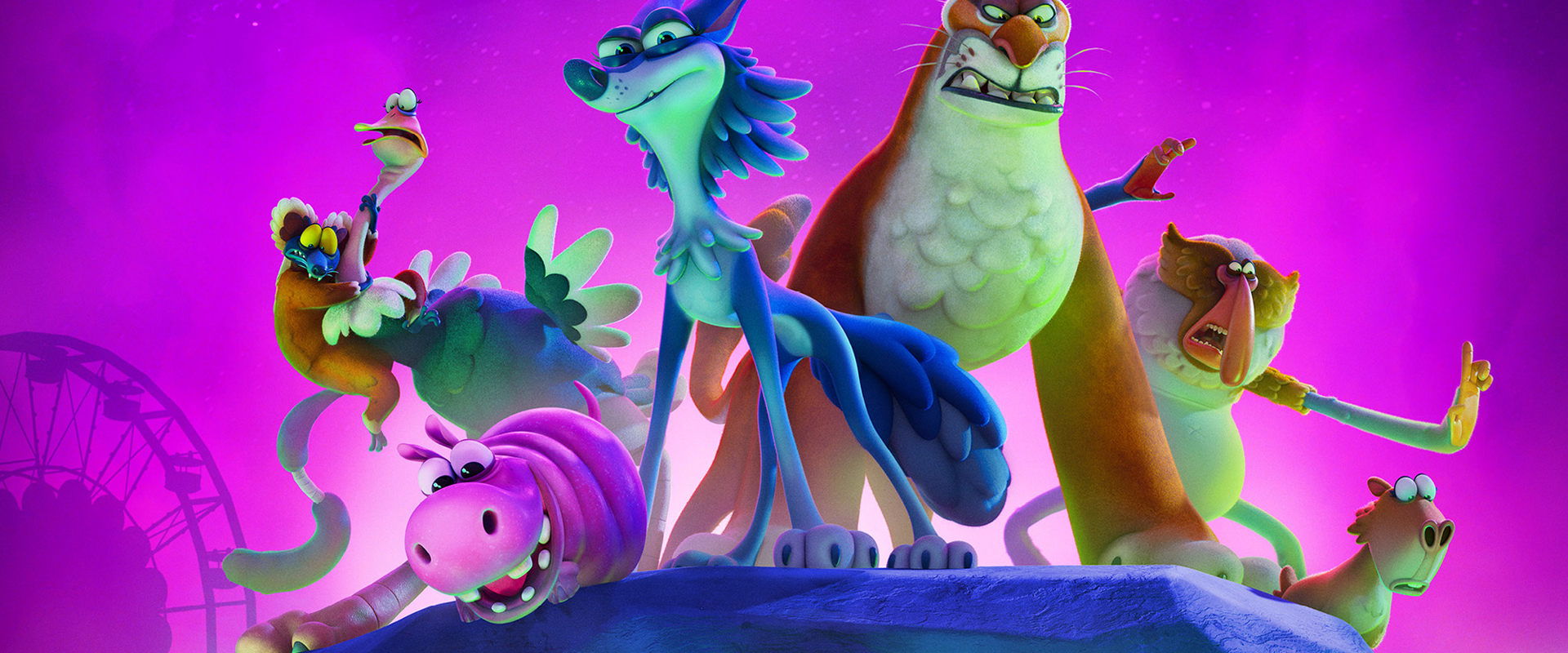 دانلود انیمیشن Night of the Zoopocalypse 2024 (شب آخر الزمان جنگل 2024) بدون سانسور با زیرنویس فارسی