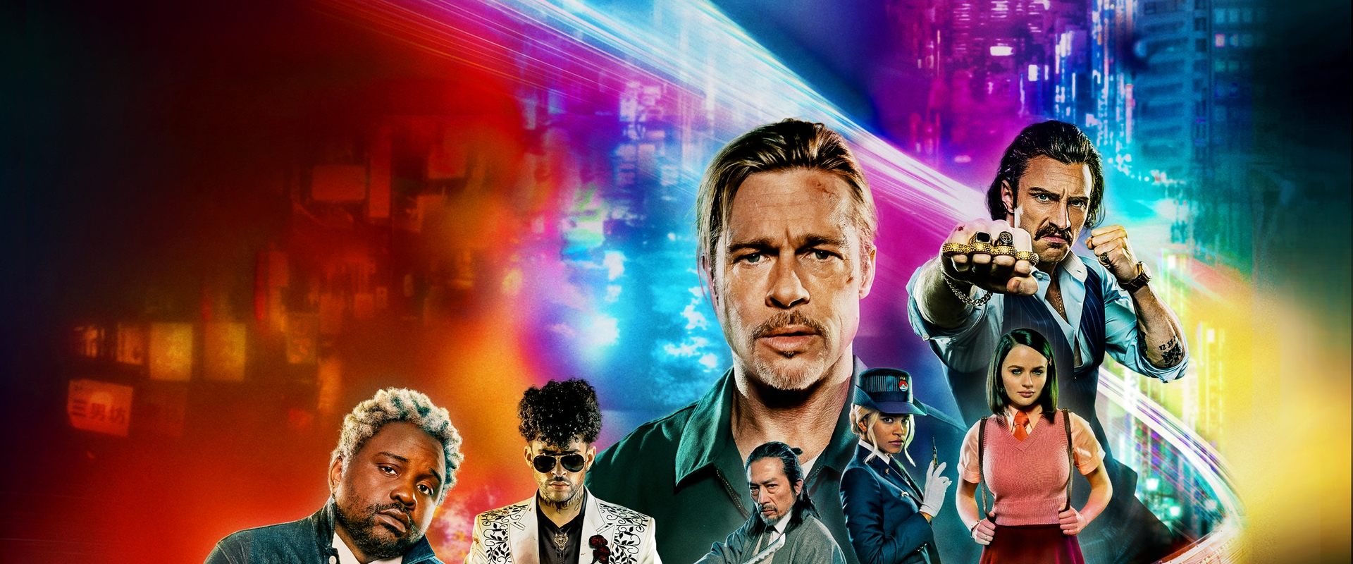 دانلود فیلم Bullet Train 2022 (قطار سریع‌السیر 2022) بدون سانسور با زیرنویس فارسی