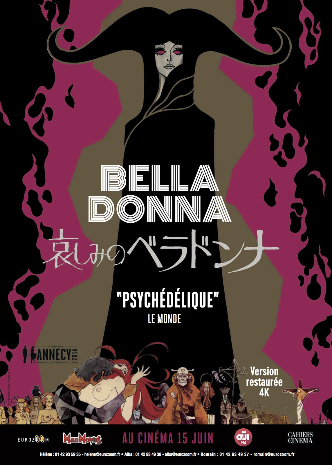 دانلود انیمیشن Belladonna of Sadness 1973