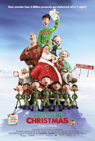 دانلود انیمیشن Arthur Christmas 2011 (آرتور کریسمس 2011) بدون سانسور با زیرنویس فارسی